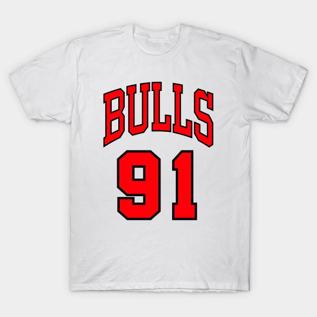 Dennis Rodman 91 Jersey